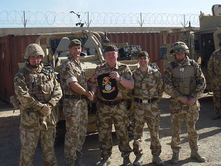 Mike in Afghanistan, January 2010