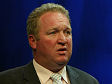 Mike Penning blue background