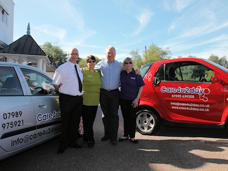 Mike Penning meets with new start-up Care4u2day