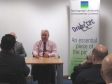 Mike Penning meets with local hauliers in Hemel Hempstead to discuss Driver CPC training