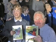 Mike Penning with Harry Bass of The Collett School and his winning Christmas Card design