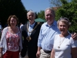 Promoting the forthcoming Markyate Sponsored Walk: Angie Penning, Dacorum Mayor Bert Chapman, Mike Penning and Shirley Chapman