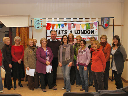 Mike Penning challenges Dacorum residents to join the Quilts4London project